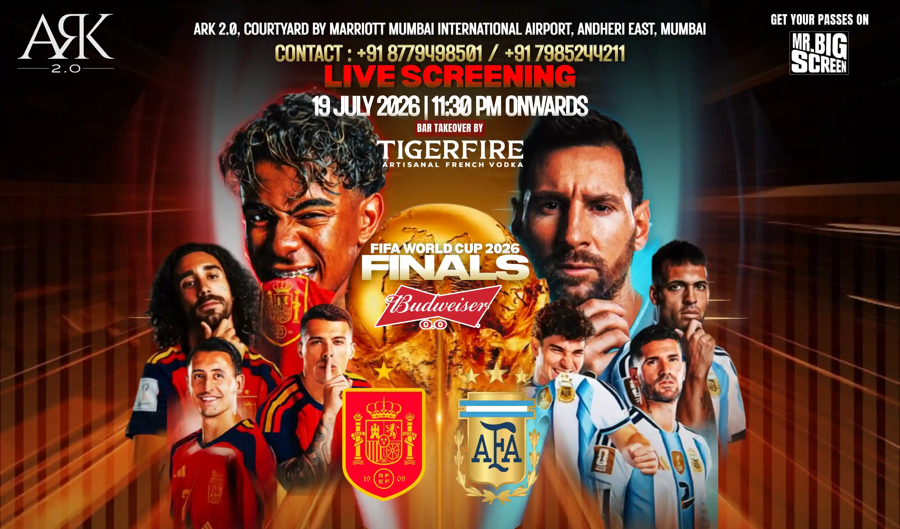 FIFA World Cup 2026-Finals-Live Screening, Ark 2.0 Lounge, Andheri (E)